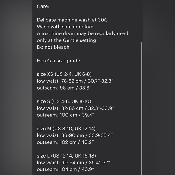 NWOT • Extravagant Drop Crotch Black Linen Pants Size S - Picture 12 of 12